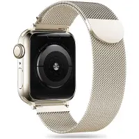 Tech-Protect MilaneseBand Strap for Apple Watch 4 / 5 / 6 / 7 / 8 / 9 / SE / Ultra 1 / 2 (42/44/45/49 mm) - Beige