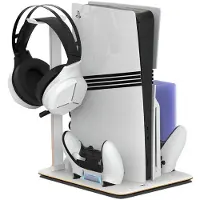 IMP Tech Usorteret DLX+ LED Stand - Multi LED, controller, oplader, fans, headset-holder, game-opbevaring /PS5