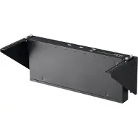 StarTech.com Startech 4U Wall Mount Patch Panel Bracket - 19 inch Steel Vertical Mounting Bracket for Network and Data Equipment (RK419WALLV) - Monteringsbøjle - vægmonterbar - sort - 4U - 19