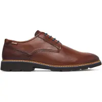 Pikolinos Pikolinostil mænd. M7D-4289 Brune Alarcon-lædersko (40), Fast, Blonder, Casual