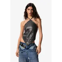 Desigual Overdel 'masha popova' blå-meleret / sort