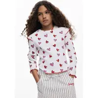 Desigual Bluser & t-shirts eosin / rød / hvid