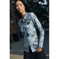 Desigual Bluse blå / mørkegrøn / sort