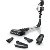 Bosch Unlimited 7 BBS711W - Støvsuger - pind/håndholdt (2-i-1) - uden pose - ledningsfri - hvid inkluderet oplader