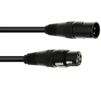 Eurolite DMX Forbindelsesledning [1x XLR-stik 3-polet - 1x XLR-stik 3-polet] 20 m