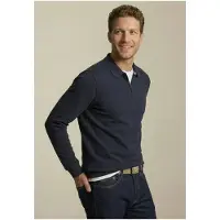 Fynch&Hatton 15121515 Polo Med Lange ærmer