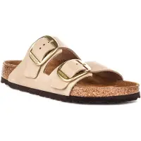 Birkenstock Arizona Big Buckle Nubuk Leather Sandaler