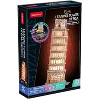 Cubic Fun 3D LED-puslespil: skæv tårn i Pisa (nattversion)