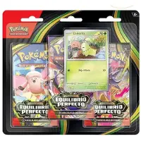 Pokemon Trading Card Game Perfekt Ordre Blister 3 Kuverter Latin Spansk