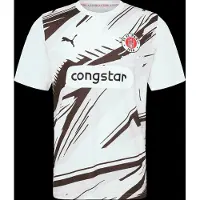 Puma FC St. Pauli 26/27 Away Jersey Men, Clothing, White/Espresso Brown, XXL