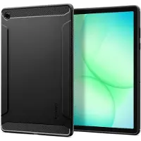 Spigen Rugged Armor - matte black - Samsung Galaxy Tab A11+ (2025)