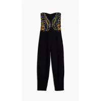 Desigual Jumpsuit royalblå / grøn / orange / sort