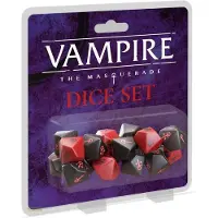 Renegade Game Studios Renegade Games Studios Vampire: The Masquerade Dice Set - For Vampire: The Masquerade Rolleplaying Game New 5th Edition Dice Set