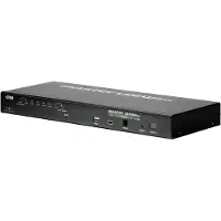 Aten KVM on the NET CS1708i - KVM switch - 8 x KVM port(s) - 1 lokalbruger - 2 IP-brugere - desktop
