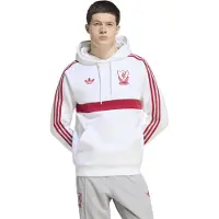 Adidas Liverpool Hættetrøje OG2 - Hvid/Rød - , størrelse Small