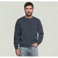 G-Star Washed Sweater Long Sleeve - Dark blue - Men