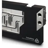 Thermal Grizzly DeltaMate Terminal, Adapter til vandblokke, Messing, Nikkel, GPU, Grafikkort, 272 g