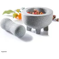 GEFU CRUNCHY, Grå, Granit, Mortar, 10 cm, 59 mm