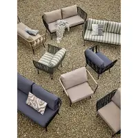 Bloomingville Pavone Sofabord, Sort, Fibercement