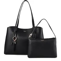 GUESS Guesstil kvinder. HWBG9735230 2-i-1 Melody-tote i sort (OSFA), Casual, Polyuretan