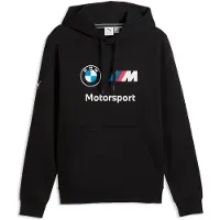 Puma BMW M MOTORSPORT Essentials Hoodie Men, Motorsport, Black, XXL
