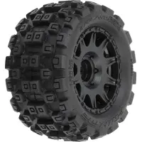 Pro Line Racing 1/18 Badlands Mx 1.85´´ Mtd 12mm Granite Grom Hjul 4 Enheder