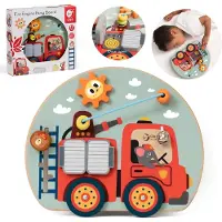 ClassicWorld CLASSIC WORLD Manipuliacinė lenta 6in1 Su gaisrininku
