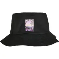Merchcode Hat 'Miami' orkidee / mørkelilla / sort