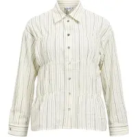 Object Smocked Peplum Skjorte