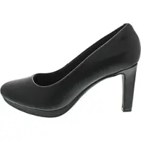 Clarks Clarkstil kvinder. 26157764 Ambyr Joy lædersko sort (38), 8-10, Ingen, Casual, Party, Klassisk