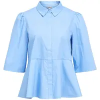 Object Peplum Skjorte