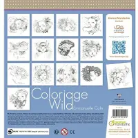 Avenue Mandarine Avenu mandarin – Emmanuelle Colin – farvelægningsbog Wild 6 (GY124C)