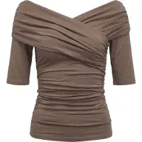 Object Off-shoulder Rynkeeffekt Top
