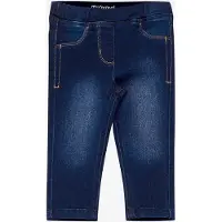 Minymo Bukser - Stretch Slim Fit - Mørkeblå Denim - - 62 - Jeans