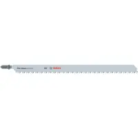 Bosch Precision for Wood T 1044 DP - Stiksavsklinge - for spånplade, træfiberplade, blødtræ, ikke-slibende træmaterialer - 3 stykker - T-skaft - længde: 250 mm