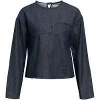 Object Denim Lomme-detalje Bluse