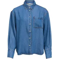 Vila Lommedetalje Denimskjorte