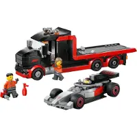 LEGO City 60493 F1-udstillingstruck med Audi F1-racerbil