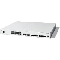 Cisco Catalyst 1300-24XTS - Switch - L3 - smart - 12 x 10 Gigabit Ethernet + 12 x 10 Gigabit SFP+ - monterbar på stativ