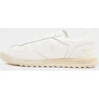 Ralph Lauren Polo Ralph Laurentil mænd. 809P13089001 Varick hvide lædersneakers (45), Fast, Blonder, Casual