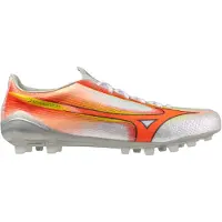 Mizuno Alpha Iii Made In Japan Ag Prism - Hvid/orange/gul - Kunstgræs (Ag), størrelse 44
