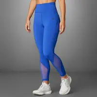 Adidas Dame skræddersyet hiit træning 7/8 leggings Semi Lucid Blue