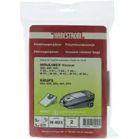 Haneström Støvsugerposer, papir, 5stk.