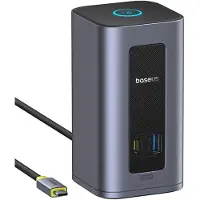 Baseus Nomos NU1 Air Spacemate 12-i-1-dockingstation – grå