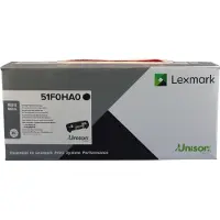 Lexmark 510HA Tonerkassette sort 51F0HA0 Modsvarer: N/A