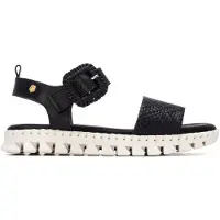 Carmela Carmelatil kvinder. 16326603-NEGRO Sandaler i læder 163266 sort (36), Fast, Spænder, Casual