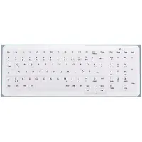 Contour Design Active Key MedicalKey ClassicClean AK-C7000 - Tastaturdække - udskiftelig membran, hygiejnisk design - kompakt - hvid - for CompactKey AK-440 IndustrialKey AK-4100, AK-4400-G