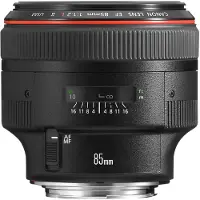 Canon EF - Telefoto objektiv - 85 mm - f/1.2 L II USM - EF - for EOS 1000, 1D, 50, 500, 5D, 7D, Kiss F, Kiss X2, Kiss X3, Rebel T1i, Rebel XS, Rebel XSi