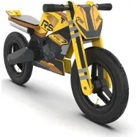 Kiddimoto Triumph Speed Triple 1200 RS Træ Løbecykel / Balance Cykel