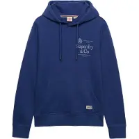 Superdry Sweatshirt '1954' koboltblåt / lysegrå
